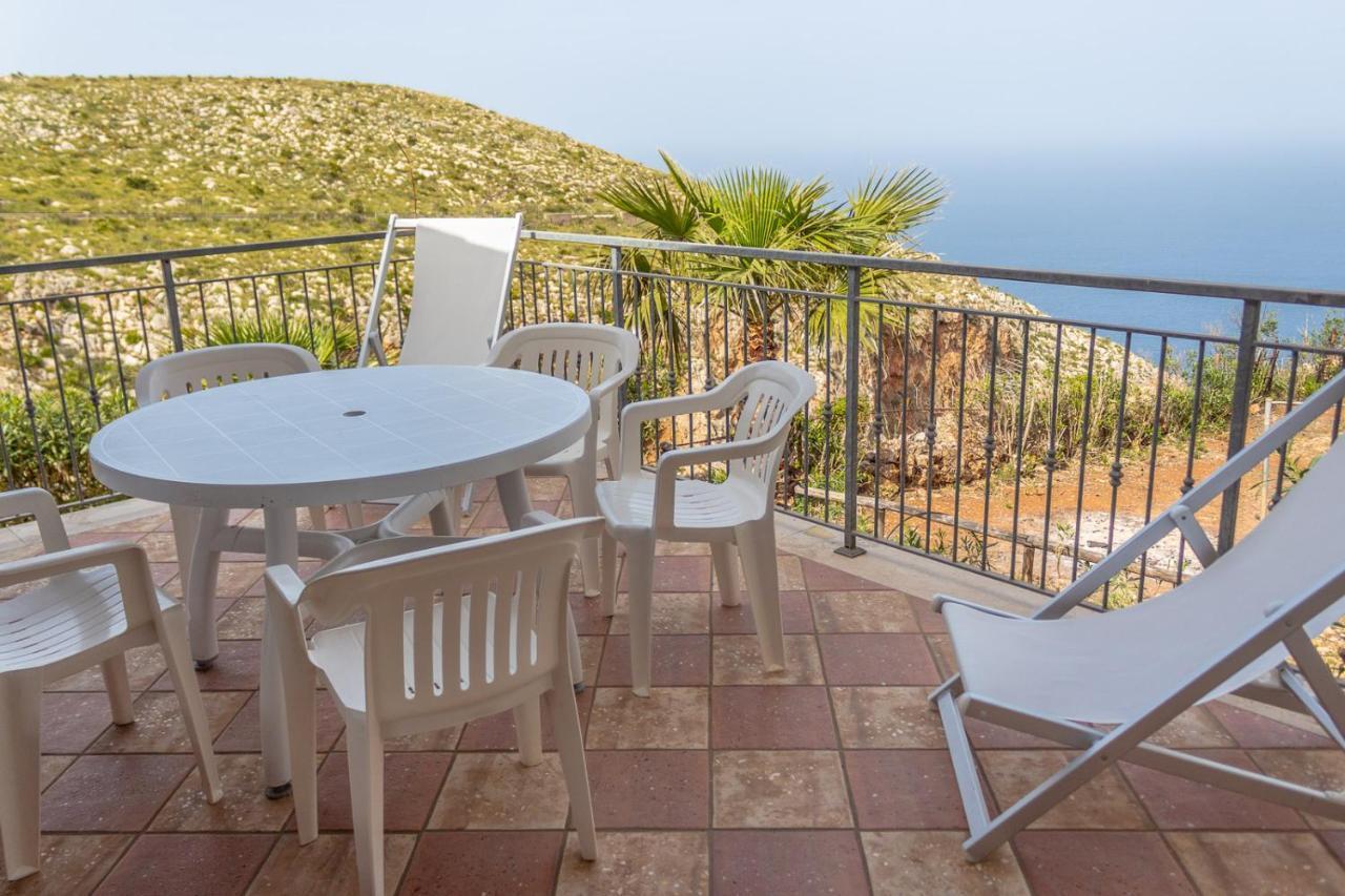 Villa Azzurra Con Vista Sul Mare San Vito Lo Capo Exterior foto