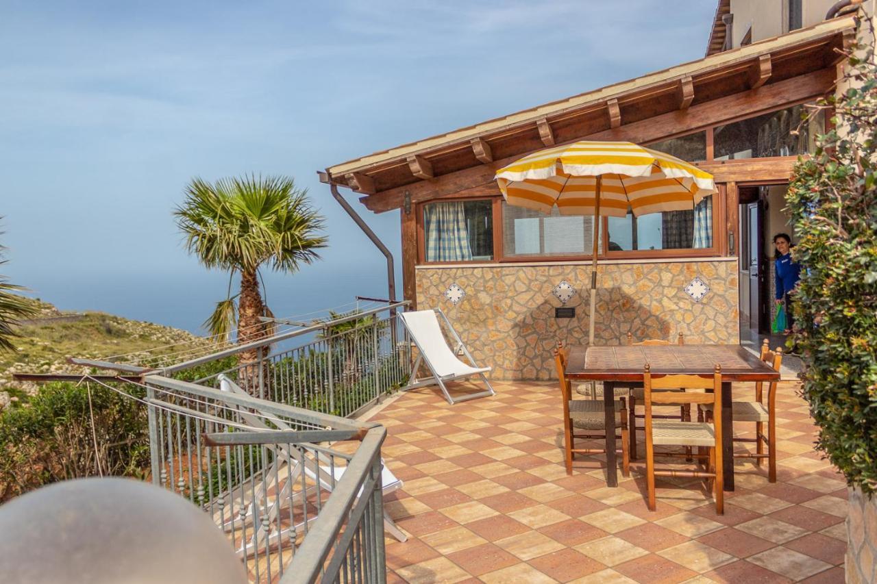 Villa Azzurra Con Vista Sul Mare San Vito Lo Capo Exterior foto