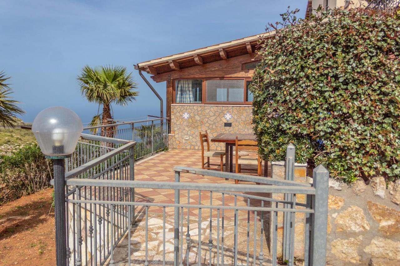 Villa Azzurra Con Vista Sul Mare San Vito Lo Capo Exterior foto
